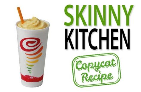 Jamba Juice Pumpkin Smash Smoothie | Skinny Kitchen Jamba Juice Recipes, Smoothie At Home, Apricot Smoothie, Pumpkin Smash, Pumpkin Smoothie, Jamba Juice, Ww Points, Smoothie Prep, Raspberry Smoothie