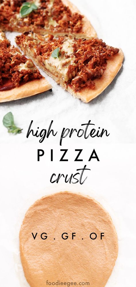 Vegan Pizza Crust Recipe, Pizza Crust Gluten Free, Vegan Pizza Crust, Lentil Pizza, Gluten Free Pizza Base, Calories Pizza, Low Calorie Pizza, Lentils Vegan, Protein Pizza