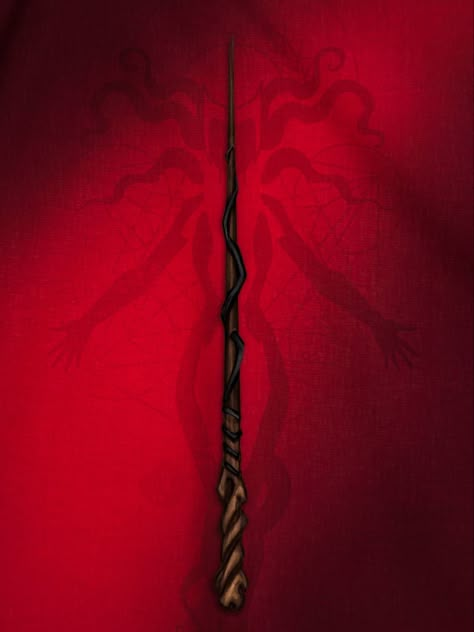 If the Scarlet Witch had a wand Magic Wand Fantasy Art, Harry Potter Wand Designs, Magic Wand Art, Red Wand, Magic Wand Design, Witches Wand, Wand Harry Potter, Staff Magic, Scarlet Witch Comic