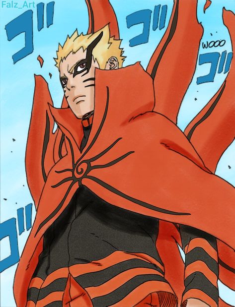 Naruto Manga Colored, Naruto Baryon Mode, Naruto Kurama, Baruto Manga, Naruto Icon, Dbz Manga, Arte Ninja, Naruto Uzumaki Hokage, Masashi Kishimoto