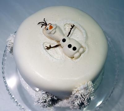 Olaf Cake