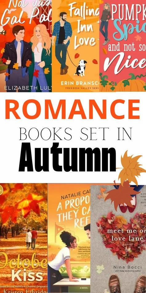 Fall Rom Com Books, Spicy Fall Romance Books, Autumn Romance Books, Hallmark Books, Fall Romance Books, October Kiss, The Dead Romantics, Fall Books To Read, Ashley Poston