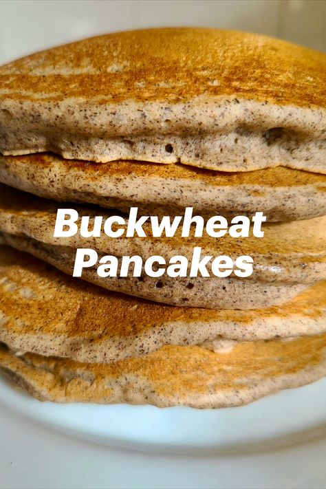 Buckwheat Pancakes Vegan Struggle Meals Vegetarian, Buckwheat Pancakes Recipe, Buckwheat Pancake Recipes, Vegan Pancakes Easy, Vegan Pancake Recipes, Buckwheat Recipes, Buckwheat Pancakes, Vegan Roast, Plant Based Breakfast