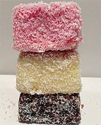 lamington-pink-chocolate-yellow-cake Pink Lamingtons Recipe, Leamington Cake, Pink Lamingtons, Lamington Cake Recipe, Lamington Recipe, Lamington Cake, Lamingtons Recipe, Australian Recipes, Chocolate Lemon