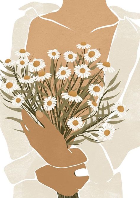 Happy Icon Aesthetic, Happiness Illustration, Daisy Printable, 달력 디자인, Spring Wall Art, Favourite Season, Seni Dan Kraf, Contour Drawing, Wall Art Etsy