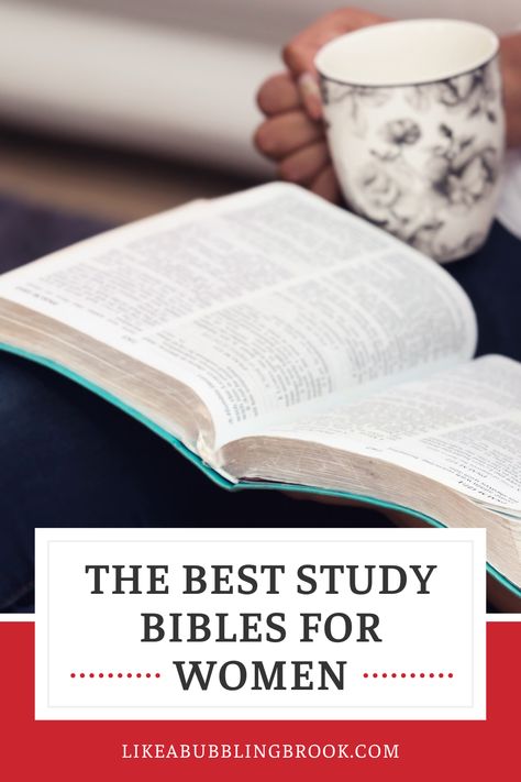 If you’re looking to get serious about your Bible Study, you’ll need to invest in a Bible that is right for you. Let’s narrow it down and take a closer look at our four top picks for the best Study Bibles for women on the market today. Bibles For Women, Best Study Bible, Verses For Kids, Read Your Bible, Illustrated Words, Biblical Message, Connect With God, Online Bible Study, Bible Resources