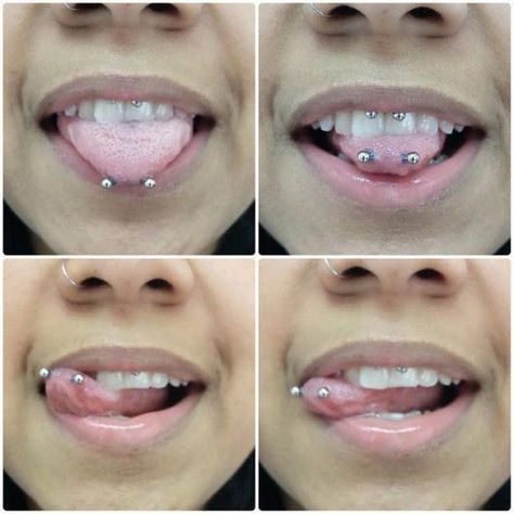 Saiba qual a diferença entre o piercing na ponta da língua e o tradicional e confira quais são os cuidados necessários. Além de fotos com modelos de joias! Piercing Facial, Cool Piercings, Facial Piercings, Industrial Piercing, Cute Piercings, E Tattoo, Tongue Piercing, Be Aware, Skin Art