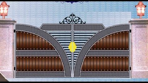 house gate design main gate design for house in india ZRWUDIE - Decorifusta Compound Gate Design, Compound Wall Gate Design, New Gate Design, Home Gate Design, Gate Wall Design, Gate Designs Modern, Grill Gate Design, Modern Gate, House Main Gates Design