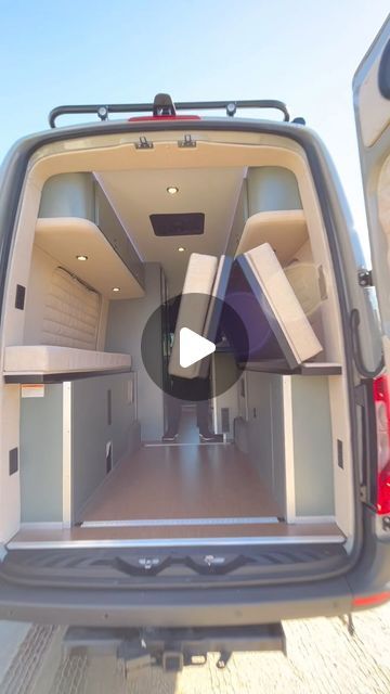 Camper Layout Ideas, Camper Bed Ideas, Van Conversion Ideas Layout, Vanlife Interiors, Camper Layout, Campervan Build, Van Conversion Layout, Bed Layout, Camper Van Conversions