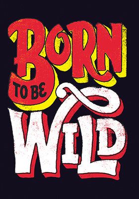 Inside: ...but only till 9 pm or so! Happy Birthday Card size: 4.75" x 6.7" Printed in the USA on recycled paper. Happy Logo, Wild Birthday Party, Vision Board Images, Phone Humor, Positive Energy Quotes, Born To Be Wild, Bad Girl Quotes, Graffiti Style Art, Love Animation Wallpaper