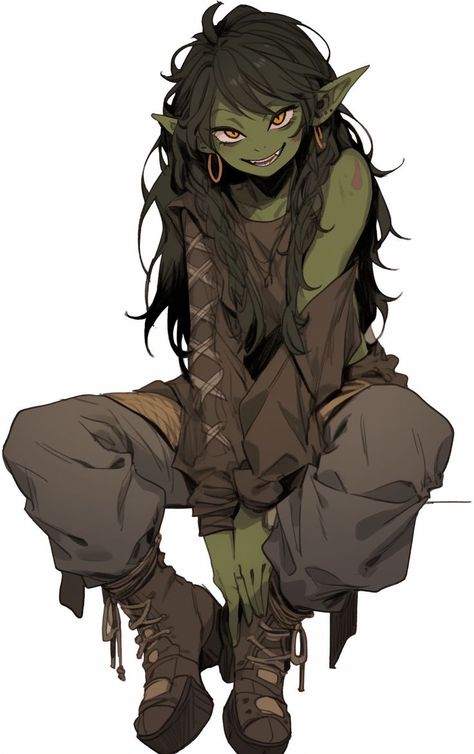 Goblin Art, Antiques Roadshow, Dungeons And Dragons Characters, Dnd Art, Arte Sketchbook, Dessin Adorable, 영감을 주는 캐릭터, Female Character Design, Character Design References