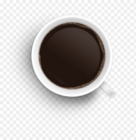 Coffee Transparent Background, Coffee Cup Top View, Coffee Top View, Png Top, Americano Coffee, Food Png, Coffee Png, Coffee Photos, Clear Background