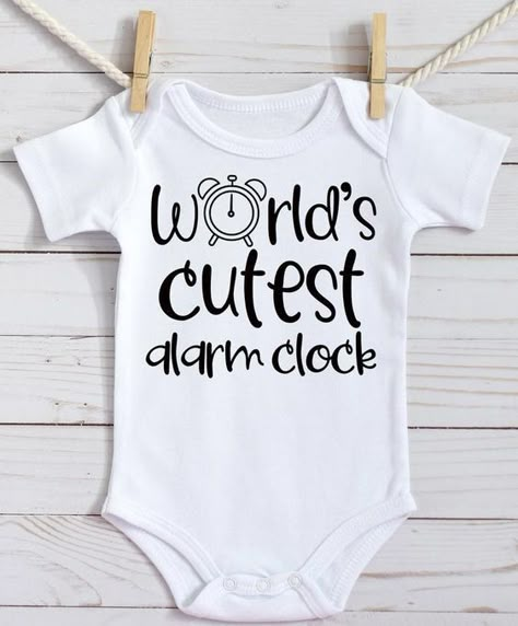 Circuit Shirts, Boy Onsies, Onesie Station, Onesie Designs, Clock Svg, Sunshine Design, Cricut Baby, Custom Baby Onesies