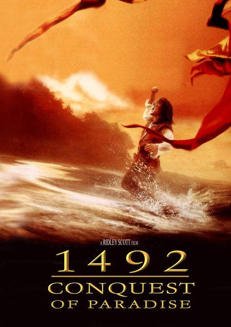 1492 - conquest of paradise (ridley scott, 1992) Armand Assante, Conquest Of Paradise, Movie Categories, Sports Movie, Thriller Movie, Ridley Scott, Adventure Movies, We Movie, Movie Soundtracks