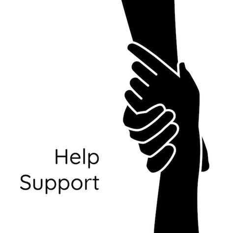 Hand Helping Someone Up, Helping Hand Aesthetic, Support Logo Design, Hands Together Pose, Logo With Hands, Helping Hand Illustration, Hand Icon Logo, Helping Drawing, Union Logo Design