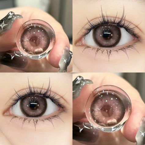 Douyin lens #douyin Douyin Eye Contacts, Douyin Contact Lens, Rare Eye Colors, Cool Contacts, Natural Contact Lenses, Makeup Artist Branding, Eye Lens Colour, Anime Eye Makeup, Cosmetic Contact Lenses