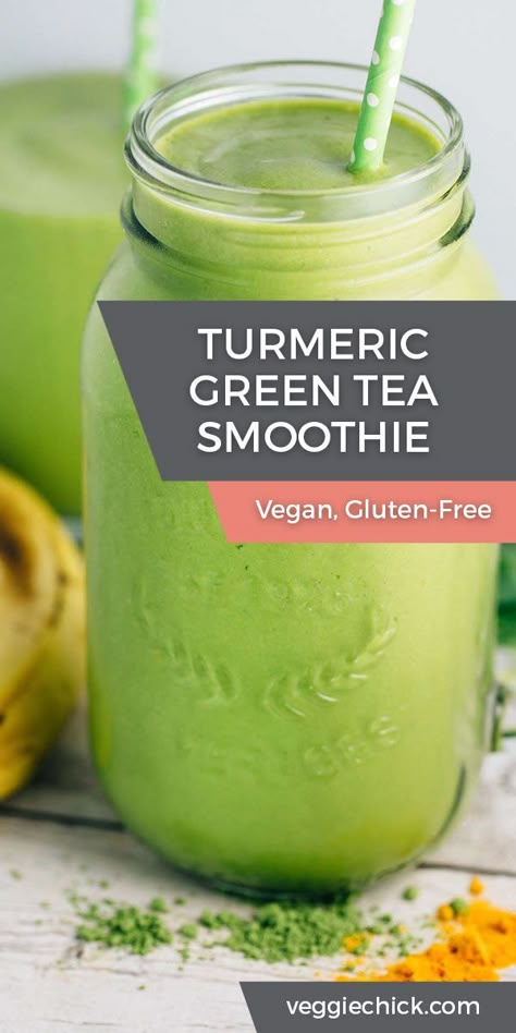 Coconut Matcha Smoothie, Super Healthy Smoothies, Green Tea Smoothie, Tea Smoothie, Vegan Smoothie Recipes, Blender Smoothie, Holistic Doctor, Best Smoothie, Vegan Drinks