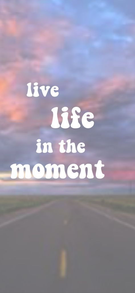 Enjoy Life Aesthetic Pictures, Live In The Moment Wallpaper, Live In The Moment, Live In The Moment Quotes, Best Short Quotes, Moments Quotes, Life Is Tough, Cute Cartoon Girl, Dream Board