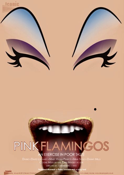 Divine Pink Flamingos, Dame Edna, Poster Pink, Independent Filmmaking, John Waters, Iconic Art, Iconic Moments, Character Actor, People Magazine