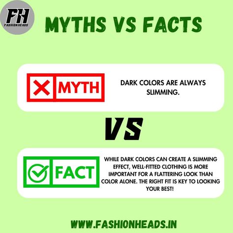 "Busting fashion myths one stylish outfit at a time! 💥Here are some common fashion myths and the real facts behind them. Don’t let outdated rules hold you back—express yourself with confidence! #FashionMyths #StyleFacts #DressWithConfidence #FashionTruths #fashionheads " Fashion Myths, Myth Vs Fact, Myths And Facts, Real Facts, Stylish Outfit, Stylish Outfits, Express Yourself, With Confidence, Confidence