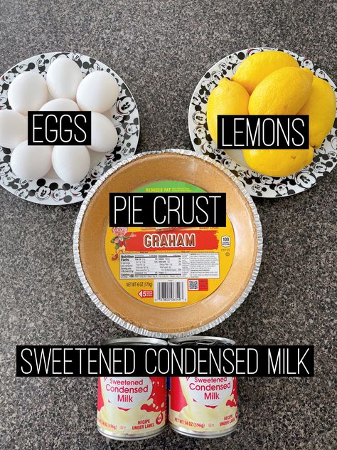 This easy lemon icebox pie recipe is the perfect dessert for a warm day. It's made with sweetened condensed milk, egg yolks, and a pre-made graham cracker pie crust. Yum! Easy Lemon Icebox Pie Condensed Milk, Lemon Pie Recipe Condensed Milk No Bake, 3 Ingredient Lemon Pie Condensed Milk, Ice Box Lemon Pie Condensed Milk, Icebox Lemon Pie Condensed Milk, No Bake Lemon Pie Condensed Milk, Lemon Condensed Milk Pie, Lemon Pie With Sweetened Condensed Milk, Easy Lemon Pie Recipes Condensed Milk