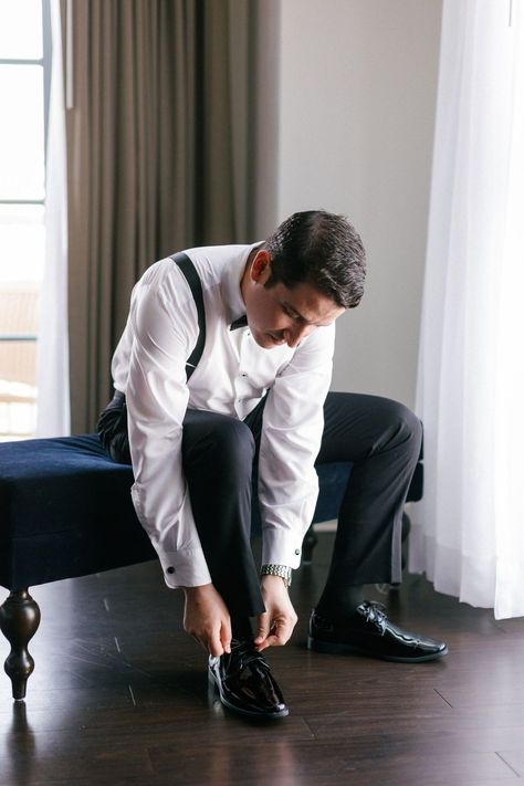 Groom Getting Ready Photo | Miami Wedding Photographer |The day kicked off at the luxurious Hotel Colonnade in Coral Gables, where both Jadyna and Max were getting ready. Find wedding getting ready photos bride, wedding getting ready photos groom, and getting ready for wedding photo ideas. Book Erika today for your florida wedding at erikatuestaphotography.com Wedding Guys Getting Ready, Wedding Individual Poses, Prep Wedding Photos, Wedding Groom Getting Ready, Mens Getting Ready Photos, Wedding Getting Ready Pictures Groom, Men Getting Ready Wedding, Groom Get Ready Photos, Grooms Getting Ready Photos