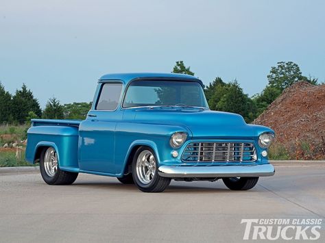 1956 Chevy Pickup Truck - Dad's '56 1956 Chevy Truck, Classic Trucks Magazine, 57 Chevy Trucks, Best Pickup Truck, Truck Storage, 1955 Chevy, Old Pickup, Chevrolet Pickup, Chevy Pickup Trucks