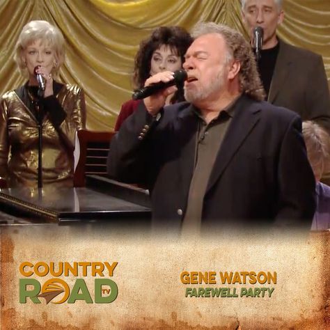 Gene Watson - Farewell Party | Nashville, song, Gene Watson, Hot Country Songs | Gene Watson has had songs that went higher in the Country charts, but there is one song that is known as his 'signature song.' It's so much a part of his... | By Country Road TV | Facebook Guess The Country Song, Do You Know These Country Songs, Upbeat Country Songs, Gene Watson, Gene Kelly Singing In The Rain, Gretsch Country Gentleman, Hot Country Songs, Party Songs, Farewell Parties