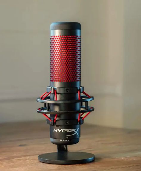 hyper x quadcast Gaming Microphone Aesthetic, Hyperx Quadcast, Hyper X Microphone, Headworn Microphone, Microphone Preamp, Usb Microphone, Wireless Microphone, Condenser Microphone, Multi Pattern