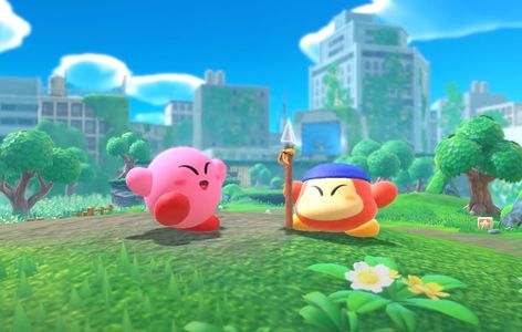 kirby and the forgotten land Coconut Mall, Kirby And The Forgotten Land, Kirby Game, Dino Crisis, Kirby Games, Tiny Tina, Mario Kart 8, Survival Horror Game, Nintendo Characters