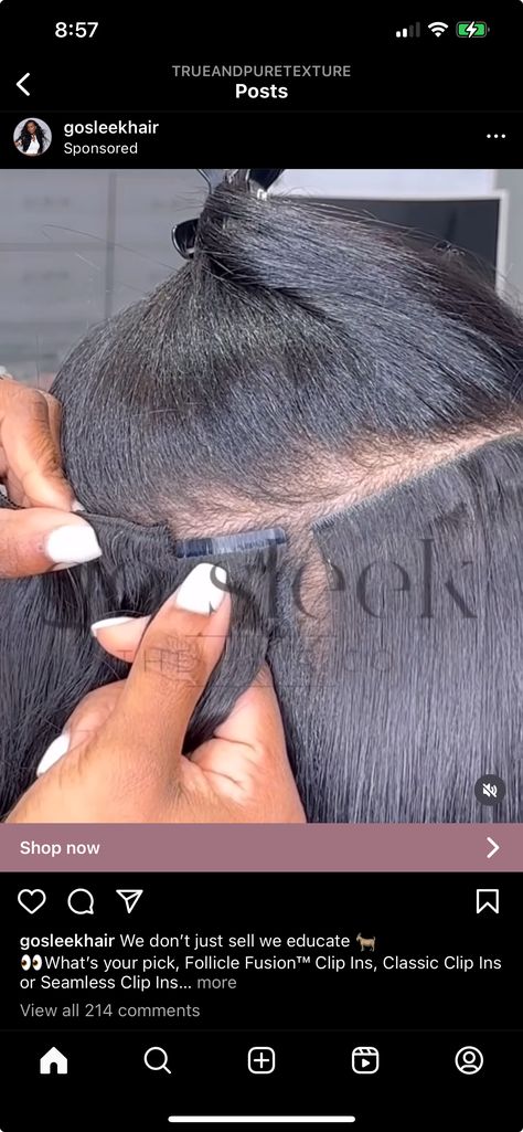 Sew In Hair Extensions, Sleek Hair, Sew In Hairstyles, Curly Clip Ins, Deep Wave Hairstyles, Deep Curly, Clip In Hair, Sleek Hairstyles, Clip In Hair Extensions