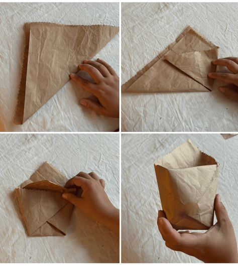 3 Creative Ways to Reuse Brown Paper Packaging for DIY Projects - Shoe Makes New Brown Paper Packages Diy, Wrap Snack, Brown Paper Packaging, Upcycle Paper, Brown Packing Paper, Snack Platters, Wooden Christmas Eve Box, White Paint Pen, Gift Bags Diy