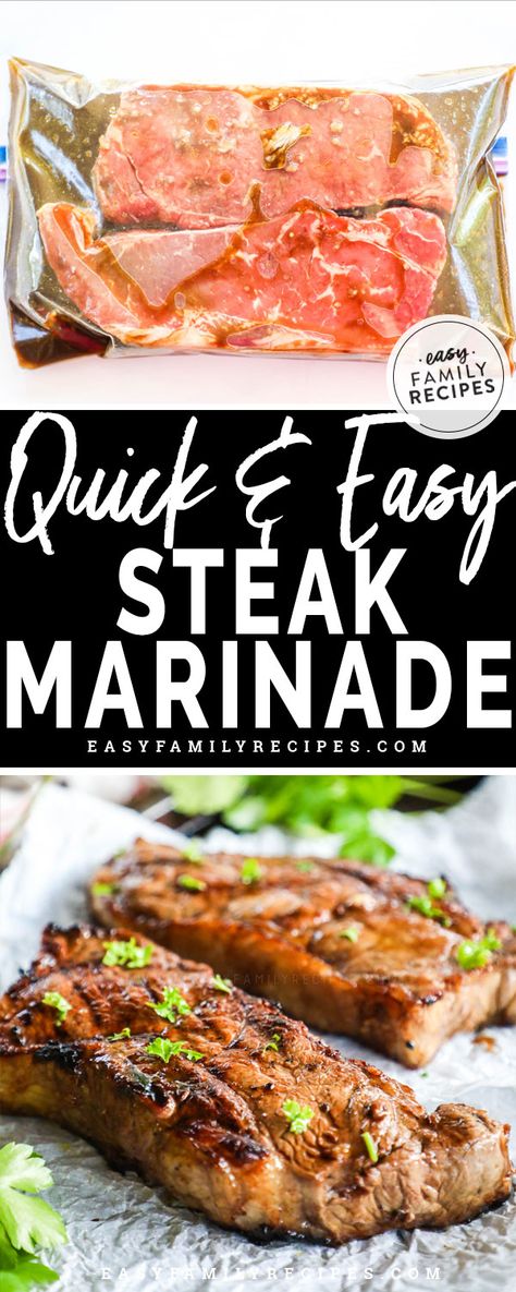 Sirloin Steak Marinade, Quick Steak Marinade, Quick Steak, Easy Steak Marinade, Steak Marinade For Grilling, Easy Steak Marinade Recipes, Steak Marinade Easy, Grilling Steak, Keto Carnivore