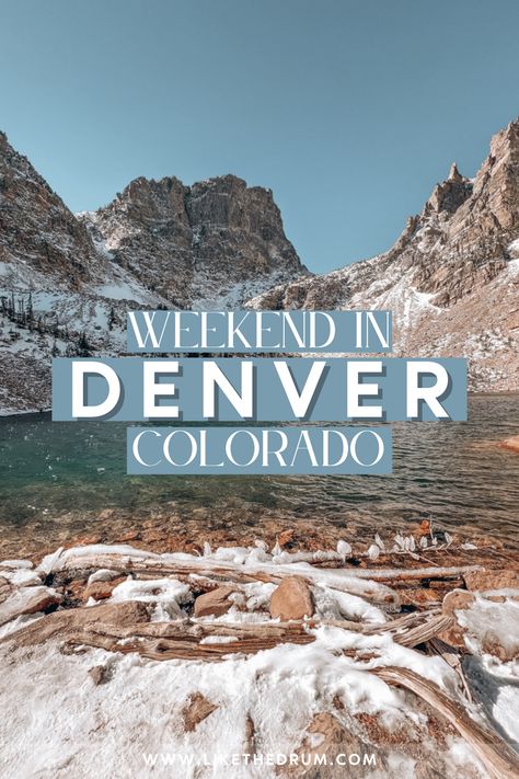 Denver Itinerary - How to Spend 3 Days in Denver - LIKE THE DRUM Denver Itinerary, Weekend In Denver, Visit Denver, Colorado Travel Guide, Places In Usa, Visit Colorado, Denver City, Colorado Vacation, Colorado Hiking