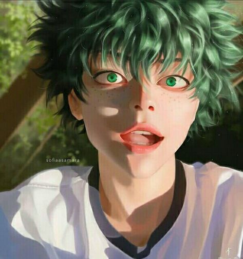 Sofia Samara, Bakugou Manga, Cartoon As Anime, Midoriya Izuku, Happy Cartoon, High Hopes, Anime Monochrome, Realistic Art, My Hero Academia Episodes