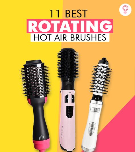 11 Best Rotating Hot Air Brushes Rotating Hair Curler, Best Round Brush Hair Dryer, Roller Brush Hair Dryer, Best Blow Dryer Brush, Round Brush Hair Dryer, Hair Brush Dryer, Rotating Hair Brush, Best Round Brush, Heated Brush