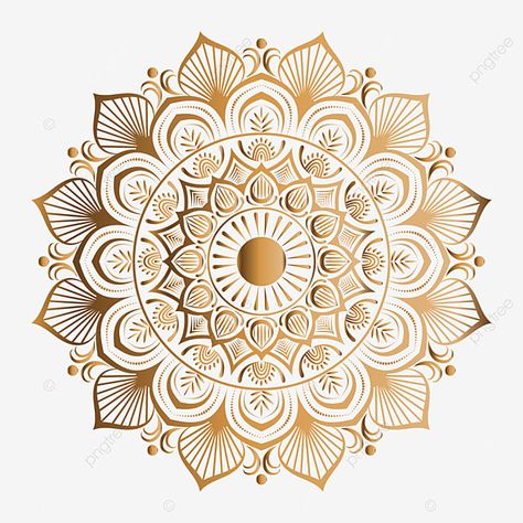 Golden Floral Design, Round Png, Mandala Png, Golden Mandala, Indian Wedding Invitation Card Design, Wedding Background Images, Red Background Images, Circular Art, Design Pattern Art