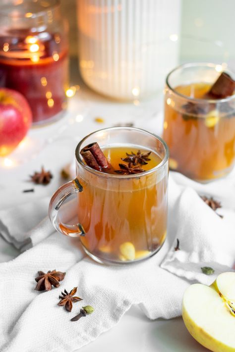 Mulled White Wine, Hot Wine, Mulled Apple Cider, Green Chile Sauce, Sweet White Wine, Mulled Cider, Cozy Drinks, Kitchen Smells, Blanched Almonds