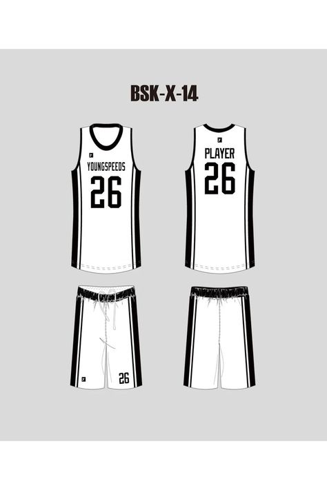 X14 Custom Sublimation White Blank Basketball Uniforms, custom name, logo and colors, no limitation. Design your own basketball jerseys and shorts now! Basketball Template, Jersey Ideas, Jersey Basketball, Template Black, White Blank, Basketball Uniforms, Basketball Jerseys, Name Logo, Jersey Design