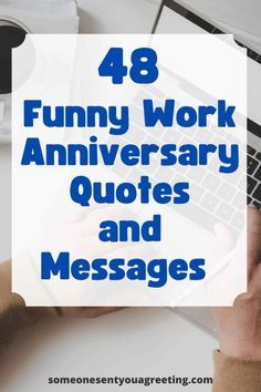 48 Funny Work Anniversary Quotes and Messages - Someone Sent You A Greeting 50th Work Anniversary Party Ideas, Anniversary Work Quotes, Work Anniversary Quotes For Self, Funny Work Anniversary Quotes, Happy Work Anniversary Quotes Funny, Work Anniversary Party Ideas, Happy Work Anniversary Quotes, 2 Year Work Anniversary, Work Anniversary Ideas For Employees