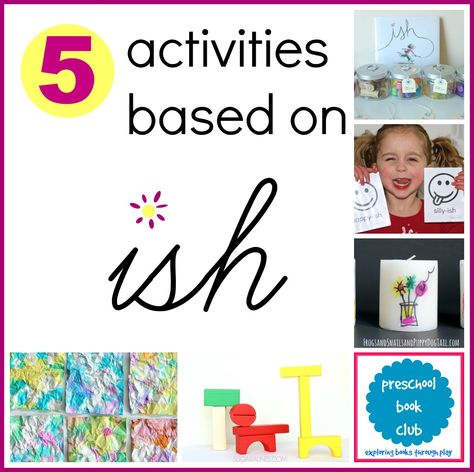 Children's Activities and Crafts Inspired by Ish by Peter Reynolds Emotions Charades, Ish Book, Peter Reynolds, The Dot Book, Literature Activities, Author Studies, Preschool Books, Beginning Of School, Book Projects