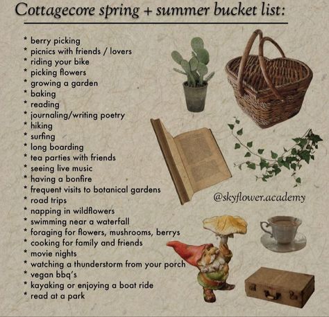 Cottagecore Guide, Cottagecore Tips, Seasonal Witch, Cottagecore Activities, Cottagecore Moodboard, Cottagecore Things, Cottagecore Ideas, Cottagecore Life, Cottagecore Living