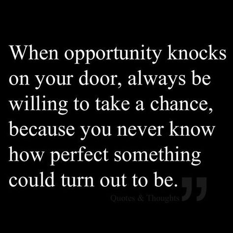 Opportunity Knocks Quotes, Opportunity Quotes, Open Quotes, Quotes Of Inspiration, Personal Growth Motivation, Different Quotes, Dream Quotes, Rodan And Fields, Positive Messages