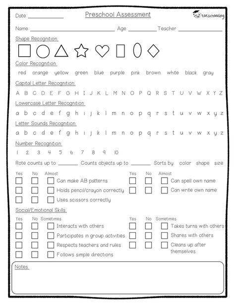 Penny Worksheet, Prek Assessment, Preschool Assessment Forms, Letter Sound Recognition, Kindergarten Assessment, Preschool Assessment, Assessment Checklist, Assessment For Learning, Preschool Prep