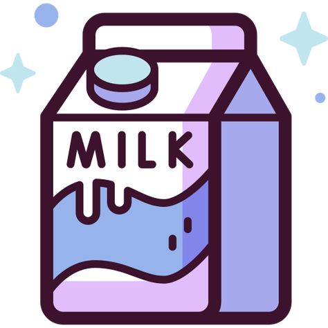 Cute Milk Drawing, Milk Box Drawing, Milk Icon, Milk Drawing, Cute Small Drawings, Minecraft Banner Designs, Food And Restaurant, Milk Box, Cute Food Drawings