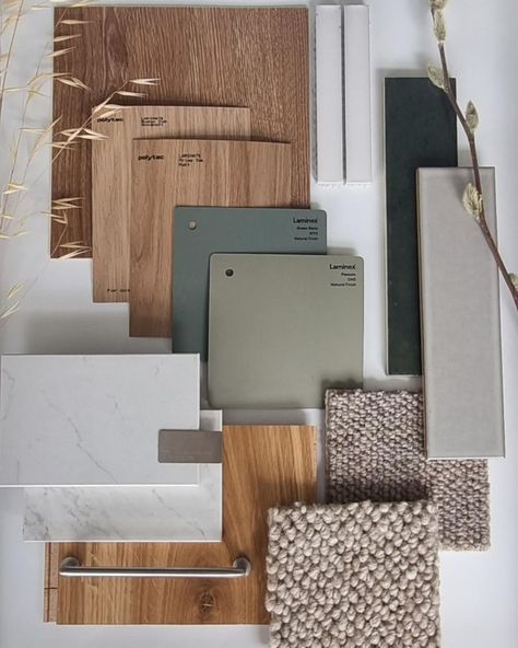 Muted Interior Design, Timber Colour Palette, Interior Door Colours Ideas Paint Colors, Interior Design Pallets, Interior Design Sample Board, Woodsy Interior Design, Color Boards Interior Design, Interior Design Mood Board Color Palettes, Material Palette Interior Design