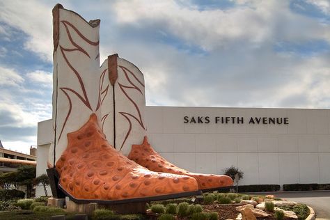 San Antonio, North Star Mall Cowboy Boots - by Texas artist Bob “Daddy-O” Wade San Antonio Attractions, Visit San Antonio, Downtown San Antonio, Kentucky Derby Hats, San Antonio Texas, Derby Hats, San Antonio Tx, North Star, Kentucky Derby