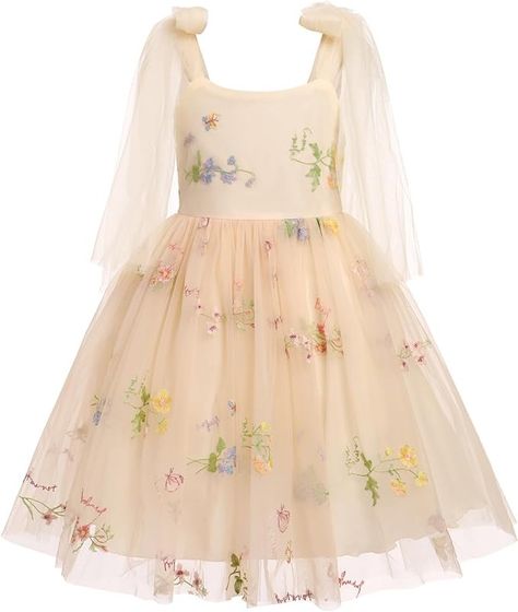 Pastel Flower Girl Dresses, Fairy Dress Wedding, Baby Flower Girl Dress, Sleeveless Flower Girl Dresses, Embroidered Tulle Dress, Fairy Wedding Dress, Girls Tulle Dress, Toddler Birthday Party