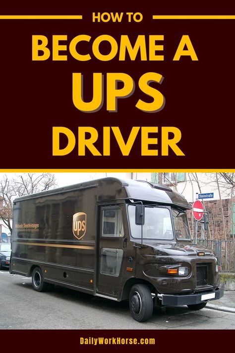 See this great way to become a UPS driver making big bucks! TAP THE LINK IN THIS POST and see how people are getting hired for this position as well as the driver's helper job. // ups driver // job application // ups careers // ups job // #upsdriver
Image courtesy of Rudolf Stricker, CC BY-SA 3.0, via Wikimedia Commons. https://commons.wikimedia.org/wiki/File:UPS_Truck_front_20080118.jpg Ups Driver, Helper Jobs, Driver Job, Big Bucks, Best Careers, Job Application, Truck Driver, Career Advice, Wikimedia Commons