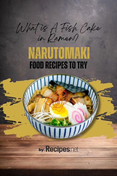 Discover the secrets of Narutomaki, one of the most popular ramen toppings (as seen in Naruto)! Learn what is a fish cake in ramen, how to make it, and elevate your favorite ramen recipes! Go to Recipes.net for the full recipe. How To Make Naruto Ramen, Naruto Ramen Recipe, Chicken Udon, Naruto Ramen, Go To Recipes, Ramen Toppings, Udon Noodle Soup, Miso Soup Recipe, Fish Cakes Recipe